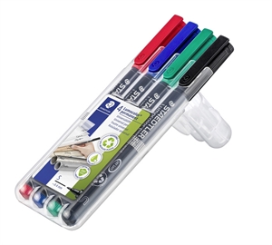 Staedtler Marker Lumocolor Perm 0,4mm ass (4) 

Staedtler Marker Lumocolor Perm 0,4mm assortiment (4)